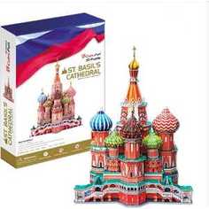 Объемный 3D пазл CubicFun Собор Василия Блаженного MC093h