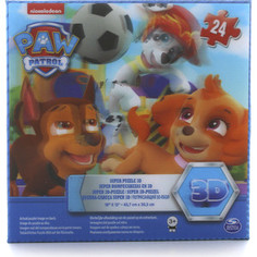 3D пазл Paw Patrol Щенячий Патруль, 24 элемента (6028786)