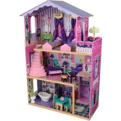 KidKraft Деревянный домик Барби Особняк мечты (My Dream Mansion) с мебелью 13 элементов (65082_KE)