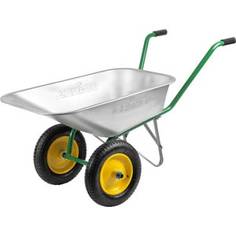 Тачка садовая Grinda двухколесная, 80л (422400/422400_z01)