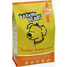 Сухой корм BARKING HEADS Adult Dog Tender Lovind Care for Gentle Digestion with Chicken с курицей и рисом нежная забота для собак 12кг (0056/18108)