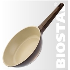 Сковорода d 26 см Biostal (Bio-FPD-26 корич/беж)