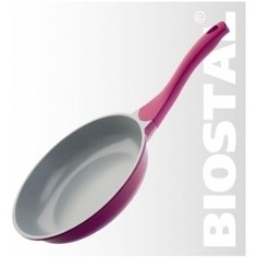 Сковорода d 26 см Biostal (Bio-FP-26 лилов/серый)