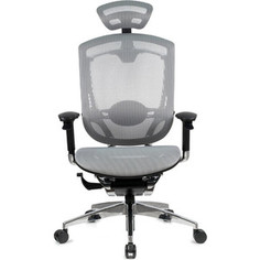 Кресло эргономичное GTChair GT07-35D GT-25 Marrit grey (chromed frame)