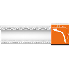 Профиль гибкий Decomaster DECOMASTER-2 цвет белый 115х130х2400 мм (DT-88107 fl)
