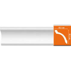Профиль Decomaster DECOMASTER-2 цвет белый 85х85х2400 мм (96020)
