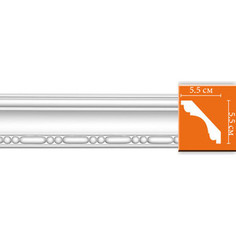 Профиль Decomaster DECOMASTER-2 цвет белый 55х55х2400 мм (95628)