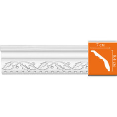 Профиль Decomaster DECOMASTER-2 цвет белый 70х84х2400 мм (95621)