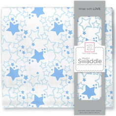 Пеленка муслиновая SwaddleDesigns Blue Starshine