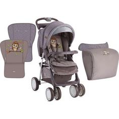 Прогулочная коляска Lorelli FOXY + накидка на ножки Бежевый / Beige Buho 1702