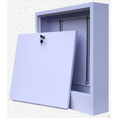 Коллекторный шкаф ROYAL Thermo наружный увеличенный для смесительных узлов 650ч180x1300 (ШРНУ180-7)