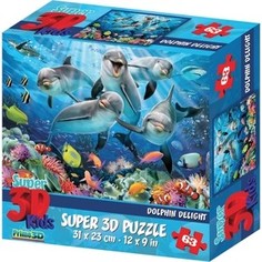 Пазл PRIME 3D Дельфиний восторг (13522)