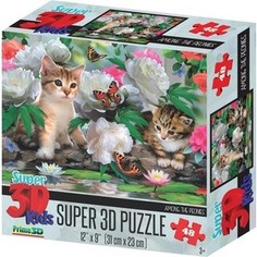 Пазл PRIME 3D Среди пионов (13501)