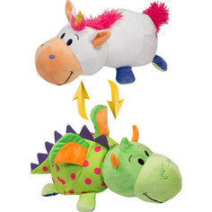 Мягкая игрушка 1Toy Вывернушка 40 см 2в1 Единорог-Дракон (Т10930)