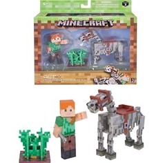 Игровой набор Minecraft Алекс с скелетом лошади (Т59993)