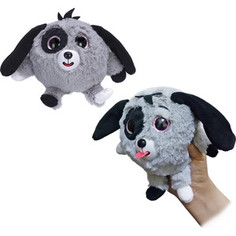 Мягкая игрушка 1Toy Дразнюка Zoo собачка, показывает язык, 13 см. (Т10352)