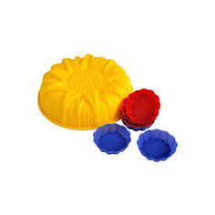Набор для выпечки 7 предметов Regent Silicone Подсолнух (93-SI-S-02)