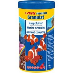 Корм SERA MARIN GRANULAT Soft Granules Staple Food мягкие гранулы для морских рыб 1л (450г)