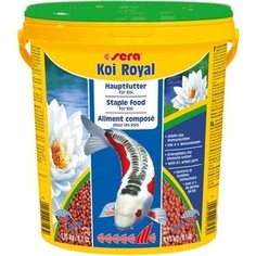 Корм SERA KOI ROYAL LARGE Staple Food for Large Koi гранулы для крупных кои 21л (4,15кг)