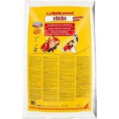 Корм SERA POND STICKS ENERGY PLUS Energy Food for Pond Fish палочки для прудовых рыб 40л