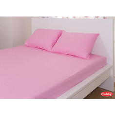 Набор из простыни и наволочек Hobby home collection (160x200/50x70-2) розовый (1501000727)