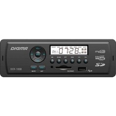Автомагнитола Digma DCR-100B
