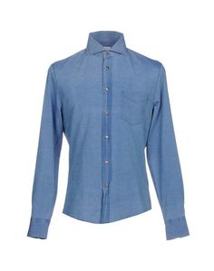 Джинсовая рубашка Brunello Cucinelli