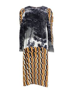 Платье до колена Dries Van Noten