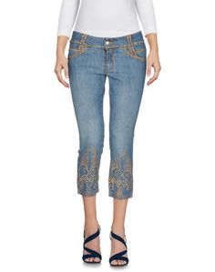 Джинсовые брюки-капри Ermanno Scervino