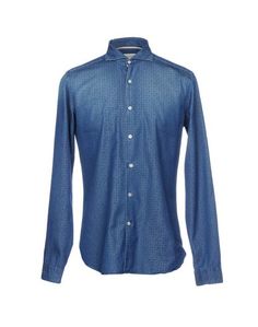 Джинсовая рубашка Tintoria Mattei 954