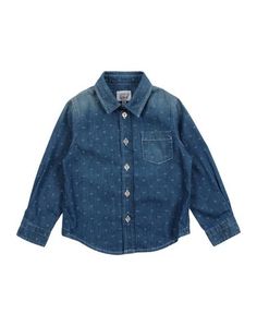 Джинсовая рубашка Armani Junior