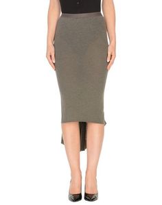 Юбка длиной 3/4 Rick Owens Lilies