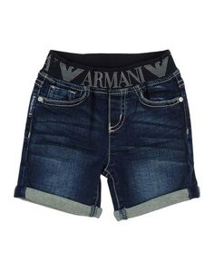 Джинсовые бермуды Armani Junior
