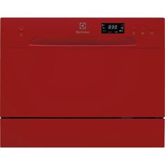 Посудомоечная машина ELECTROLUX ESF2400OH, компактная, красный