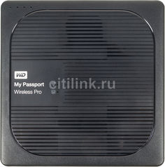 Внешний жесткий диск WD My Passport Wireless WDBP2P0020BBK-RESN, 2Тб, черный