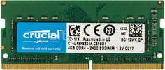 Модуль памяти CRUCIAL CT4G4SFS824A DDR4 - 4Гб 2400, SO-DIMM, Ret