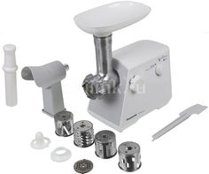 Мясорубка PANASONIC Super Turbo plus MK-MG1510, белый