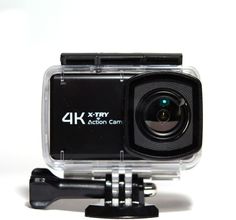 Экшн-камера X-TRY XTC440 4K, WiFi, черный