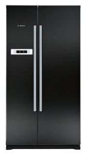 Холодильник BOSCH KAN90VB20R, двухкамерный, черный