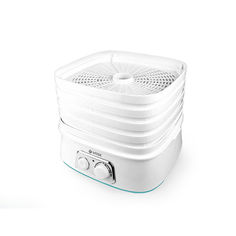 Сушилка для овощей и фруктов VITEK VT-5053, белый, 5 поддонов