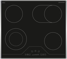 Варочная панель SCHAUB LORENZ SLK MY6SC1, Hi-Light, независимая, черный
