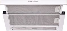 Вытяжка встраиваемая Kuppersberg SLIMLUX II 60 BG белый управление: кнопочное (1 мотор)