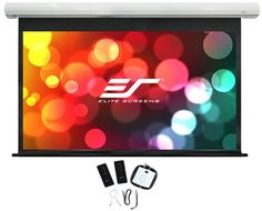 Экран ELITE SCREENS Saker electric SK92XHW-E24, 203х115 см, 16:9, настенно-потолочный