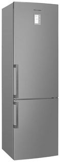 Холодильник VESTFROST VF 3863 H, двухкамерный, серебристый