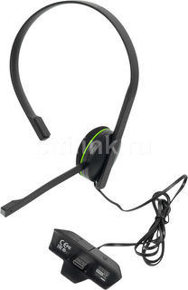 Проводная гарнитура MICROSOFT Chat Headset, для Xbox One, черный [s5v-00012]