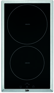 Индукционная варочная панель BEKO HDMI32400DTX, индукционная, независимая, черный