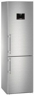 Холодильник LIEBHERR CBNPes 4878, двухкамерный, нержавеющая сталь