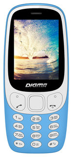 Мобильный телефон DIGMA Linx N331 2G, голубой