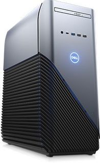 Компьютер DELL Inspiron 5680, Intel Core i5 8400, DDR4 8Гб, 1000Гб, 128Гб(SSD), NVIDIA GeForce GTX 1060 - 6144 Мб, DVD-RW, Windows 10 Home, серебристый и черный [5680-7222]