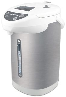 Термопот VITEK VT-1196, белый и серебристый [1196-vt-01]